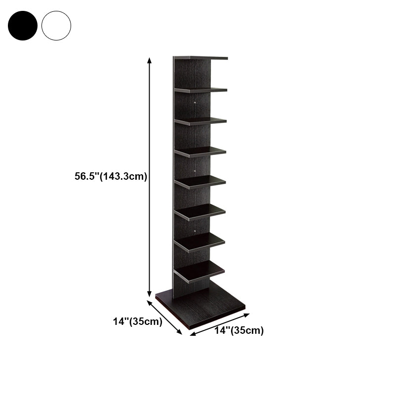 Invisible Bookshelf Contemporary Style Open Back Bookcase for Home Office Clearhalo 'Bookcases' 'furn' 'furn_bookcases' 'Furniture' 'furniture_bookcases' 'kitchen' 'kitchen_bookcases' 'Living Room Furniture' 'Office Furniture' 4708446