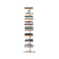 Modern Style Open Bookshelf Metal Etagere Shelf Bookcase for Home 13.8"L x 11"W x 59.1"H Gold Clearhalo 'Bookcases' 'furn' 'furn_bookcases' 'Furniture' 'furniture_bookcases' 'kitchen' 'kitchen_bookcases' 'Living Room Furniture' 'Office Furniture' 4708449