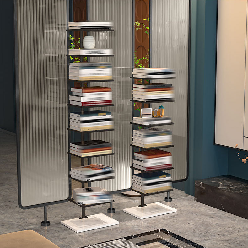 Modern Style Open Bookshelf Metal Etagere Shelf Bookcase for Home Clearhalo 'Bookcases' 'furn' 'furn_bookcases' 'Furniture' 'furniture_bookcases' 'kitchen' 'kitchen_bookcases' 'Living Room Furniture' 'Office Furniture' 4708455