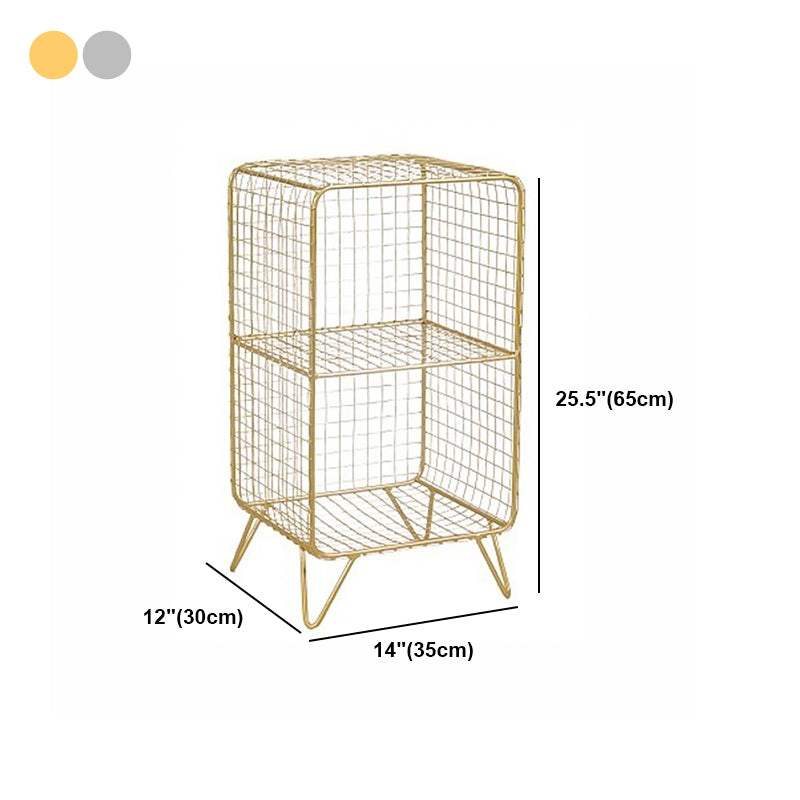 Industrial Standard Bookcase Contemporary Metal Closed Back Bookcase Clearhalo 'Bookcases' 'furn' 'furn_bookcases' 'Furniture' 'furniture_bookcases' 'kitchen' 'kitchen_bookcases' 'Living Room Furniture' 'Office Furniture' 4708494