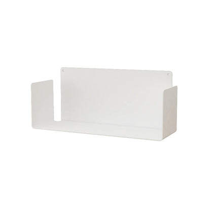 Iron Horizontal Wall Unit Bookshelf Contemporary Bookshelf for Home White 1 Piece Clearhalo 'Bookcases' 'furn' 'furn_bookcases' 'Furniture' 'furniture_bookcases' 'kitchen' 'kitchen_bookcases' 'Living Room Furniture' 'Office Furniture' 4708515