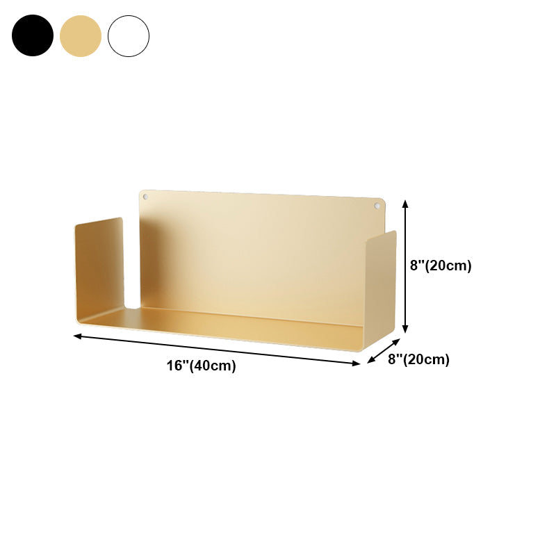 Iron Horizontal Wall Unit Bookshelf Contemporary Bookshelf for Home Clearhalo 'Bookcases' 'furn' 'furn_bookcases' 'Furniture' 'furniture_bookcases' 'kitchen' 'kitchen_bookcases' 'Living Room Furniture' 'Office Furniture' 4708527