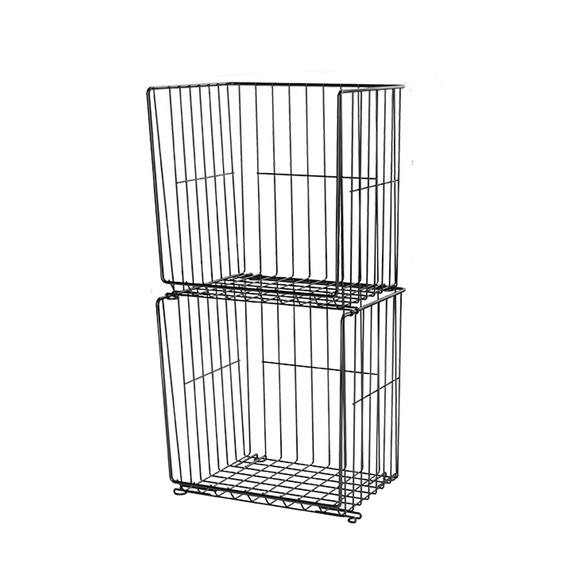 Modern Geometric Bookcase Metal Closed Back Bookcase for Home Office 12.4"L x 9.4"W x 25"H Black Clearhalo 'Bookcases' 'furn' 'furn_bookcases' 'Furniture' 'furniture_bookcases' 'kitchen' 'kitchen_bookcases' 'Living Room Furniture' 'Office Furniture' 4708533