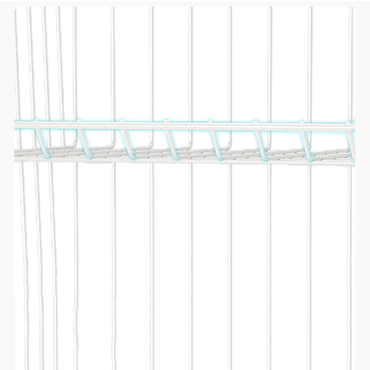 Modern Geometric Bookcase Metal Closed Back Bookcase for Home Office Clearhalo 'Bookcases' 'furn' 'furn_bookcases' 'Furniture' 'furniture_bookcases' 'kitchen' 'kitchen_bookcases' 'Living Room Furniture' 'Office Furniture' 4708543