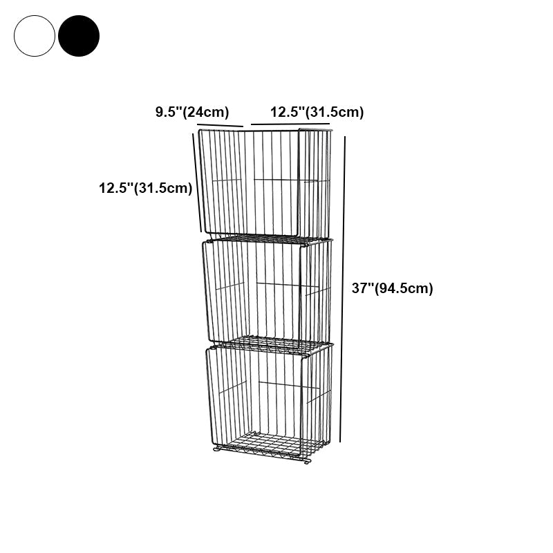 Modern Geometric Bookcase Metal Closed Back Bookcase for Home Office Clearhalo 'Bookcases' 'furn' 'furn_bookcases' 'Furniture' 'furniture_bookcases' 'kitchen' 'kitchen_bookcases' 'Living Room Furniture' 'Office Furniture' 4708553