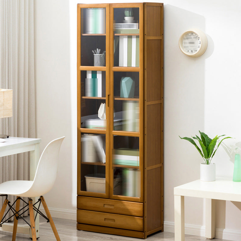 Modern Standard Bookcase Closed Back Bookcase with Drawer Storage Clearhalo 'Bookcases' 'furn' 'furn_bookcases' 'Furniture' 'furniture_bookcases' 'kitchen' 'kitchen_bookcases' 'Living Room Furniture' 'Office Furniture' 4708611