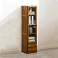 Modern Standard Bookcase Closed Back Bookcase with Drawer Storage 11.8"L x 11.8"W x 50"H Clearhalo 'Bookcases' 'furn' 'furn_bookcases' 'Furniture' 'furniture_bookcases' 'kitchen' 'kitchen_bookcases' 'Living Room Furniture' 'Office Furniture' 4708613