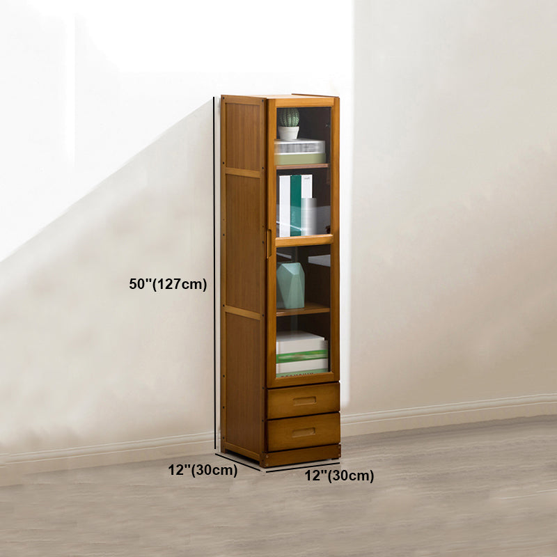 Modern Standard Bookcase Closed Back Bookcase with Drawer Storage Clearhalo 'Bookcases' 'furn' 'furn_bookcases' 'Furniture' 'furniture_bookcases' 'kitchen' 'kitchen_bookcases' 'Living Room Furniture' 'Office Furniture' 4708626