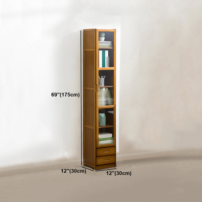 Modern Standard Bookcase Closed Back Bookcase with Drawer Storage Clearhalo 'Bookcases' 'furn' 'furn_bookcases' 'Furniture' 'furniture_bookcases' 'kitchen' 'kitchen_bookcases' 'Living Room Furniture' 'Office Furniture' 4708628