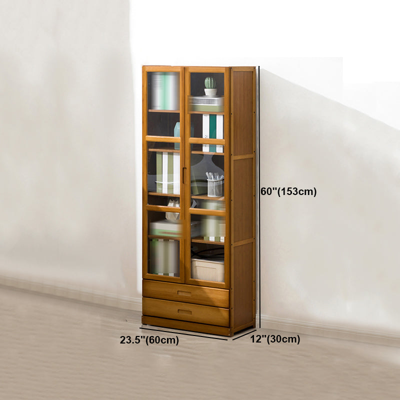 Modern Standard Bookcase Closed Back Bookcase with Drawer Storage Clearhalo 'Bookcases' 'furn' 'furn_bookcases' 'Furniture' 'furniture_bookcases' 'kitchen' 'kitchen_bookcases' 'Living Room Furniture' 'Office Furniture' 4708631