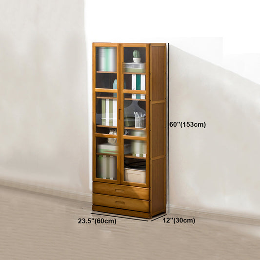 Modern Standard Bookcase Closed Back Bookcase with Drawer Storage Clearhalo 'Bookcases' 'furn' 'furn_bookcases' 'Furniture' 'furniture_bookcases' 'kitchen' 'kitchen_bookcases' 'Living Room Furniture' 'Office Furniture' 4708631