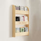 Modern Style Wooden Bookshelf Wall Mounted Shelf Bookcase for Study Room 23.6"L x 4.3"W x 36.2"H Clearhalo 'Bookcases' 'furn' 'furn_bookcases' 'Furniture' 'furniture_bookcases' 'kitchen' 'kitchen_bookcases' 'Living Room Furniture' 'Office Furniture' 4708647