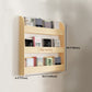 Modern Style Wooden Bookshelf Wall Mounted Shelf Bookcase for Study Room Clearhalo 'Bookcases' 'furn' 'furn_bookcases' 'Furniture' 'furniture_bookcases' 'kitchen' 'kitchen_bookcases' 'Living Room Furniture' 'Office Furniture' 4708664