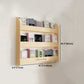 Modern Style Wooden Bookshelf Wall Mounted Shelf Bookcase for Study Room Clearhalo 'Bookcases' 'furn' 'furn_bookcases' 'Furniture' 'furniture_bookcases' 'kitchen' 'kitchen_bookcases' 'Living Room Furniture' 'Office Furniture' 4708665