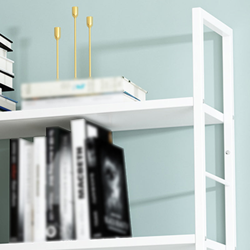 Industrial Wall Mounted Bookshelf Black and White Iron Shelf for Home Clearhalo 'Bookcases' 'furn' 'furn_bookcases' 'Furniture' 'furniture_bookcases' 'kitchen' 'kitchen_bookcases' 'Living Room Furniture' 'Office Furniture' 4708672