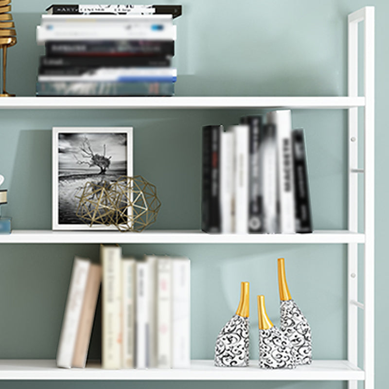 Industrial Wall Mounted Bookshelf Black and White Iron Shelf for Home Clearhalo 'Bookcases' 'furn' 'furn_bookcases' 'Furniture' 'furniture_bookcases' 'kitchen' 'kitchen_bookcases' 'Living Room Furniture' 'Office Furniture' 4708674