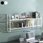 Industrial Wall Mounted Bookshelf Black and White Iron Shelf for Home Clearhalo 'Bookcases' 'furn' 'furn_bookcases' 'Furniture' 'furniture_bookcases' 'kitchen' 'kitchen_bookcases' 'Living Room Furniture' 'Office Furniture' 4708700