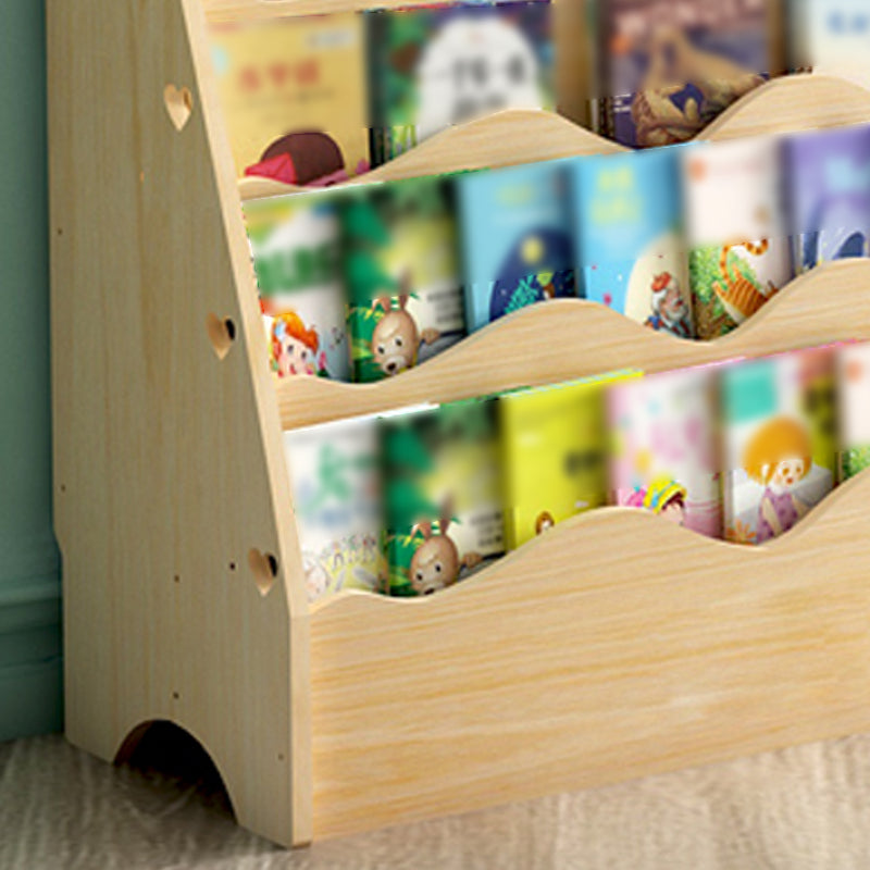 Ladder Bookcase Solid Wood Contemporary Style Bookshelf for Study Room Clearhalo 'Bookcases' 'furn' 'furn_bookcases' 'Furniture' 'furniture_bookcases' 'kitchen' 'kitchen_bookcases' 'Living Room Furniture' 'Office Furniture' 4708844