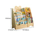 Ladder Bookcase Solid Wood Contemporary Style Bookshelf for Study Room Clearhalo 'Bookcases' 'furn' 'furn_bookcases' 'Furniture' 'furniture_bookcases' 'kitchen' 'kitchen_bookcases' 'Living Room Furniture' 'Office Furniture' 4708860