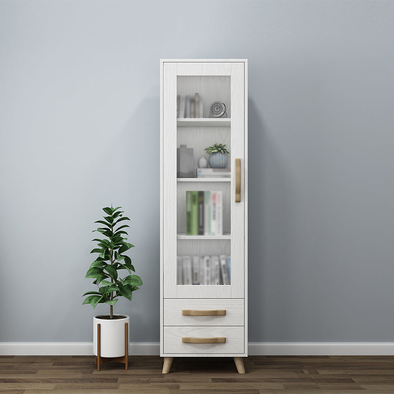 Contemporary Style Standard Bookcase Vertical Book Shelf with Drawer Storage Clearhalo 'Bookcases' 'furn' 'furn_bookcases' 'Furniture' 'furniture_bookcases' 'kitchen' 'kitchen_bookcases' 'Living Room Furniture' 'Office Furniture' 4708861