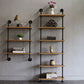 Wall Mounted Bookcase Industrial Metal Floating Shelf for Study Room Clearhalo 'Bookcases' 'furn' 'furn_bookcases' 'Furniture' 'furniture_bookcases' 'kitchen' 'kitchen_bookcases' 'Living Room Furniture' 'Office Furniture' 4708878