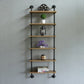 Wall Mounted Bookcase Industrial Metal Floating Shelf for Study Room 23.6"L x 7.9"W x 70.9"H Clearhalo 'Bookcases' 'furn' 'furn_bookcases' 'Furniture' 'furniture_bookcases' 'kitchen' 'kitchen_bookcases' 'Living Room Furniture' 'Office Furniture' 4708879