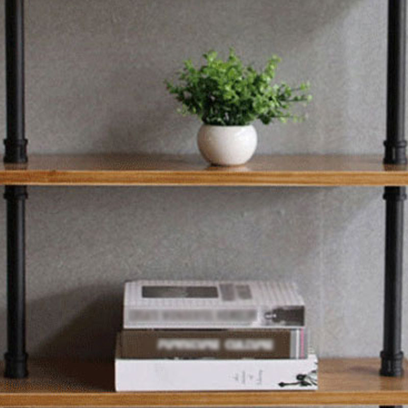 Wall Mounted Bookcase Industrial Metal Floating Shelf for Study Room Clearhalo 'Bookcases' 'furn' 'furn_bookcases' 'Furniture' 'furniture_bookcases' 'kitchen' 'kitchen_bookcases' 'Living Room Furniture' 'Office Furniture' 4708882
