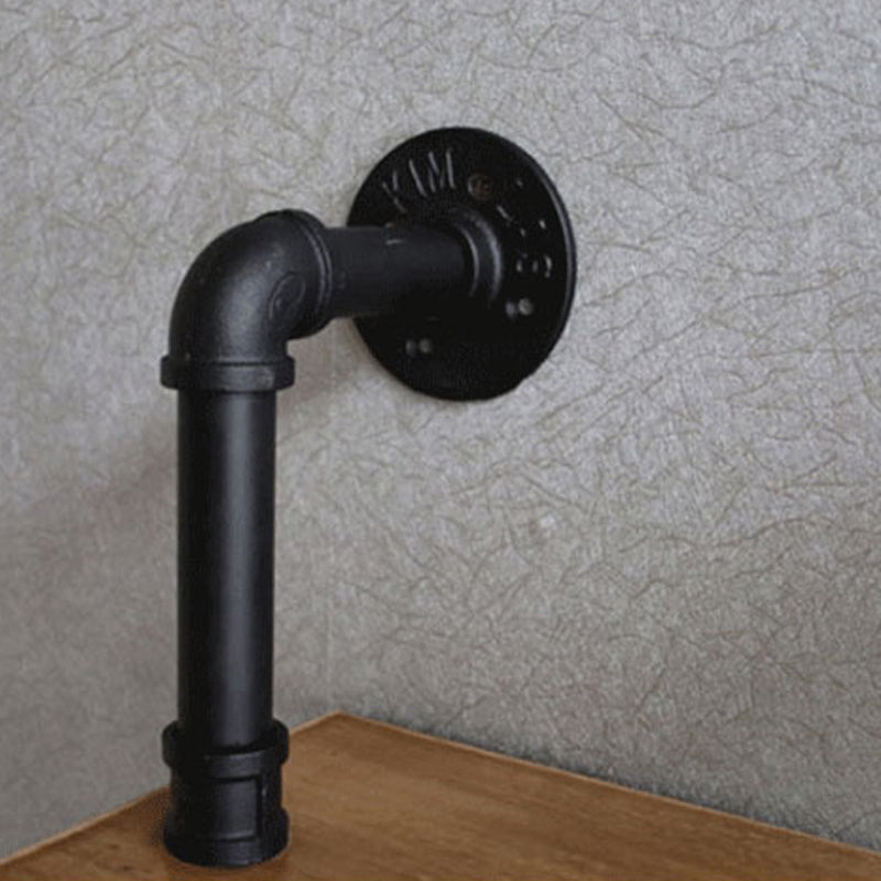 Wall Mounted Bookcase Industrial Metal Floating Shelf for Study Room Clearhalo 'Bookcases' 'furn' 'furn_bookcases' 'Furniture' 'furniture_bookcases' 'kitchen' 'kitchen_bookcases' 'Living Room Furniture' 'Office Furniture' 4708884