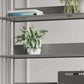 Open Metal Bookcase Modern Style Rectangular Shelve for Study Room Clearhalo 'Bookcases' 'furn' 'furn_bookcases' 'Furniture' 'furniture_bookcases' 'kitchen' 'kitchen_bookcases' 'Living Room Furniture' 'Office Furniture' 4708911