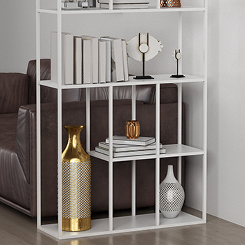 Minimalist Style Open Shelve Bookcase in Metal Material Shelves Clearhalo 'Bookcases' 'furn' 'furn_bookcases' 'Furniture' 'furniture_bookcases' 'kitchen' 'kitchen_bookcases' 'Living Room Furniture' 'Office Furniture' 4708926