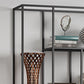Minimalist Style Open Shelve Bookcase in Metal Material Shelves Clearhalo 'Bookcases' 'furn' 'furn_bookcases' 'Furniture' 'furniture_bookcases' 'kitchen' 'kitchen_bookcases' 'Living Room Furniture' 'Office Furniture' 4708927