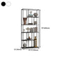 Minimalist Style Open Shelve Bookcase in Metal Material Shelves Clearhalo 'Bookcases' 'furn' 'furn_bookcases' 'Furniture' 'furniture_bookcases' 'kitchen' 'kitchen_bookcases' 'Living Room Furniture' 'Office Furniture' 4708931