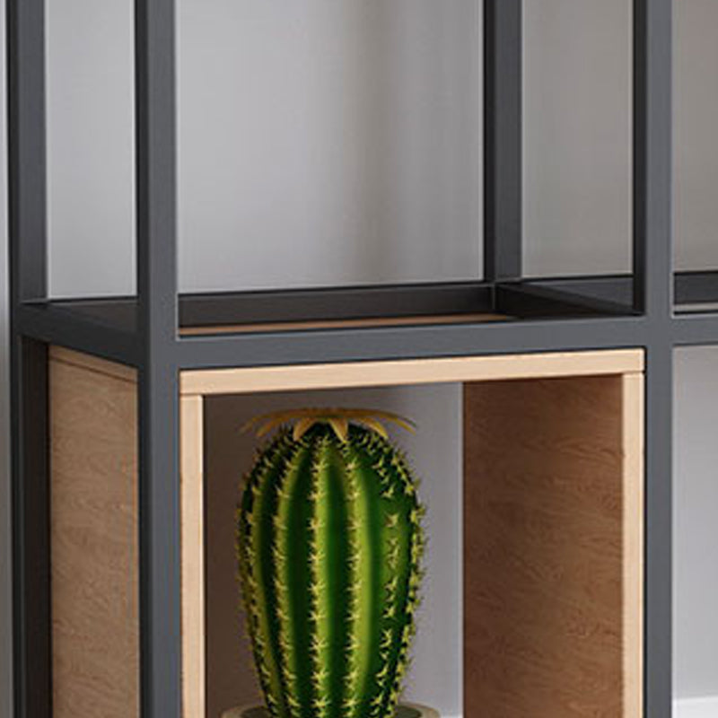 Open Metal Bookcase Minimalist Rectangular Shelf for Study Room Clearhalo 'Bookcases' 'furn' 'furn_bookcases' 'Furniture' 'furniture_bookcases' 'kitchen' 'kitchen_bookcases' 'Living Room Furniture' 'Office Furniture' 4708997