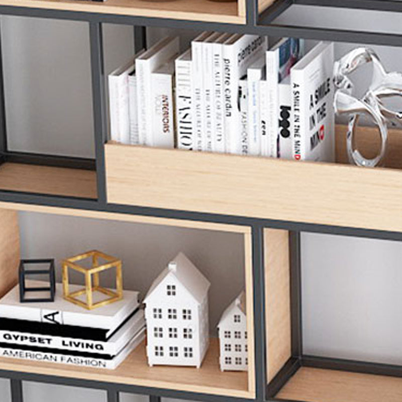 Open Metal Bookcase Minimalist Rectangular Shelf for Study Room Clearhalo 'Bookcases' 'furn' 'furn_bookcases' 'Furniture' 'furniture_bookcases' 'kitchen' 'kitchen_bookcases' 'Living Room Furniture' 'Office Furniture' 4708999
