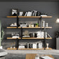 Industrial Style Open Bookshelf Etagere Shelf Bookcase for Home 70.9"L x 13.8"W x 58.3"H Clearhalo 'Bookcases' 'furn' 'furn_bookcases' 'Furniture' 'furniture_bookcases' 'kitchen' 'kitchen_bookcases' 'Living Room Furniture' 'Office Furniture' 4709010