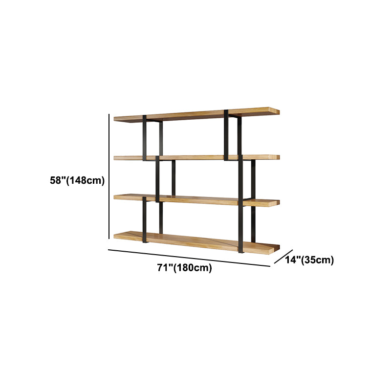 Industrial Style Open Bookshelf Etagere Shelf Bookcase for Home Clearhalo 'Bookcases' 'furn' 'furn_bookcases' 'Furniture' 'furniture_bookcases' 'kitchen' 'kitchen_bookcases' 'Living Room Furniture' 'Office Furniture' 4709019