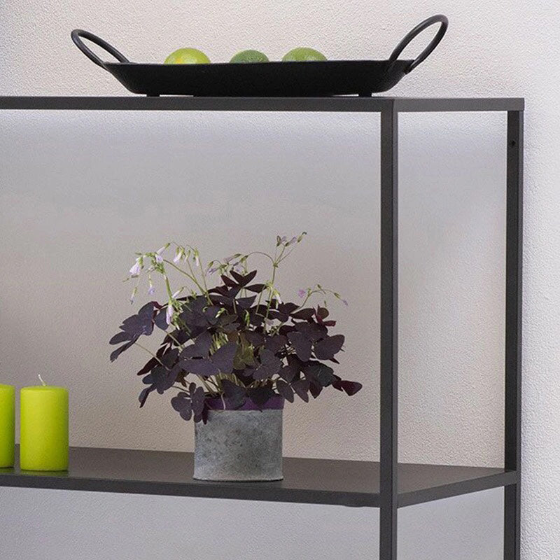 Minimalist Open Etagere Bookcase with Metal Rectangular Shelves Bookcase Clearhalo 'Bookcases' 'furn' 'furn_bookcases' 'Furniture' 'furniture_bookcases' 'kitchen' 'kitchen_bookcases' 'Living Room Furniture' 'Office Furniture' 4709026