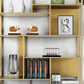 Open Etagere Bookcase Modern Style Shelf Bookcase with Metal Material Clearhalo 'Bookcases' 'furn' 'furn_bookcases' 'Furniture' 'furniture_bookcases' 'kitchen' 'kitchen_bookcases' 'Living Room Furniture' 'Office Furniture' 4709057