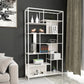 Open Etagere Bookcase Modern Style Shelf Bookcase with Metal Material Clearhalo 'Bookcases' 'furn' 'furn_bookcases' 'Furniture' 'furniture_bookcases' 'kitchen' 'kitchen_bookcases' 'Living Room Furniture' 'Office Furniture' 4709061