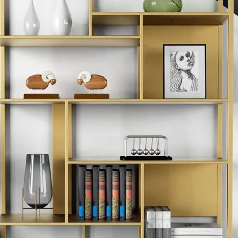 Open Metal Etagere Bookcase Modern Shelf Bookcase with Shelves Clearhalo 'Bookcases' 'furn' 'furn_bookcases' 'Furniture' 'furniture_bookcases' 'kitchen' 'kitchen_bookcases' 'Living Room Furniture' 'Office Furniture' 4709069