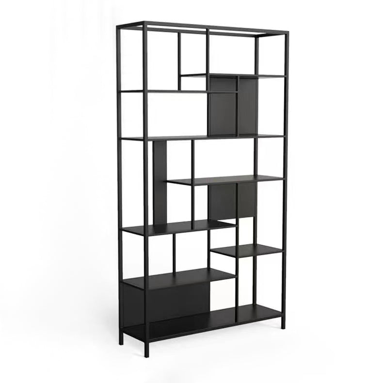 Open Metal Etagere Bookcase Modern Shelf Bookcase with Shelves Clearhalo 'Bookcases' 'furn' 'furn_bookcases' 'Furniture' 'furniture_bookcases' 'kitchen' 'kitchen_bookcases' 'Living Room Furniture' 'Office Furniture' 4709070