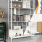 Open Metal Etagere Bookcase Modern Shelf Bookcase with Shelves Clearhalo 'Bookcases' 'furn' 'furn_bookcases' 'Furniture' 'furniture_bookcases' 'kitchen' 'kitchen_bookcases' 'Living Room Furniture' 'Office Furniture' 4709072