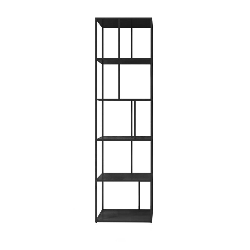 Industrial Style Metal Etagere Bookcase with Rectangular Shelves Bookcase Clearhalo 'Bookcases' 'furn' 'furn_bookcases' 'Furniture' 'furniture_bookcases' 'kitchen' 'kitchen_bookcases' 'Living Room Furniture' 'Office Furniture' 4709078