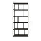 Industrial Style Metal Etagere Bookcase with Rectangular Shelves Bookcase 55"L x 10"W x 71"H Clearhalo 'Bookcases' 'furn' 'furn_bookcases' 'Furniture' 'furniture_bookcases' 'kitchen' 'kitchen_bookcases' 'Living Room Furniture' 'Office Furniture' 4709079