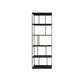 Industrial Style Metal Etagere Bookcase with Rectangular Shelves Bookcase 39"L x 10"W x 71"H Clearhalo 'Bookcases' 'furn' 'furn_bookcases' 'Furniture' 'furniture_bookcases' 'kitchen' 'kitchen_bookcases' 'Living Room Furniture' 'Office Furniture' 4709081
