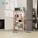Industrial Open Etagere Bookshelf Metal Bookshelf with Caster Wheels Clearhalo 'Bookcases' 'furn' 'furn_bookcases' 'Furniture' 'furniture_bookcases' 'kitchen' 'kitchen_bookcases' 'Living Room Furniture' 'Office Furniture' 4718805