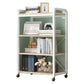 Industrial Open Etagere Bookshelf Steel Frame Manufactured Wood Shelf Bookshelf 23.6"L x 11.8"W x 43.3"H White-Wood Clearhalo 'Bookcases' 'furn' 'furn_bookcases' 'Furniture' 'furniture_bookcases' 'kitchen' 'kitchen_bookcases' 'Living Room Furniture' 'Office Furniture' 4718895
