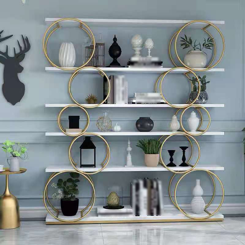 11.81"W Bookshelf Glam Style Open Back Bookcase for Office Study Room Home Clearhalo 'Bookcases' 'furn' 'furn_bookcases' 'Furniture' 'furniture_bookcases' 'kitchen' 'kitchen_bookcases' 'Living Room Furniture' 'Office Furniture' 4718908