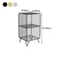 Glam Metal Iron Standard Bookshelf Vertical Closed Back Bookshelf Clearhalo 'Bookcases' 'furn' 'furn_bookcases' 'Furniture' 'furniture_bookcases' 'kitchen' 'kitchen_bookcases' 'Living Room Furniture' 'Office Furniture' 4718958