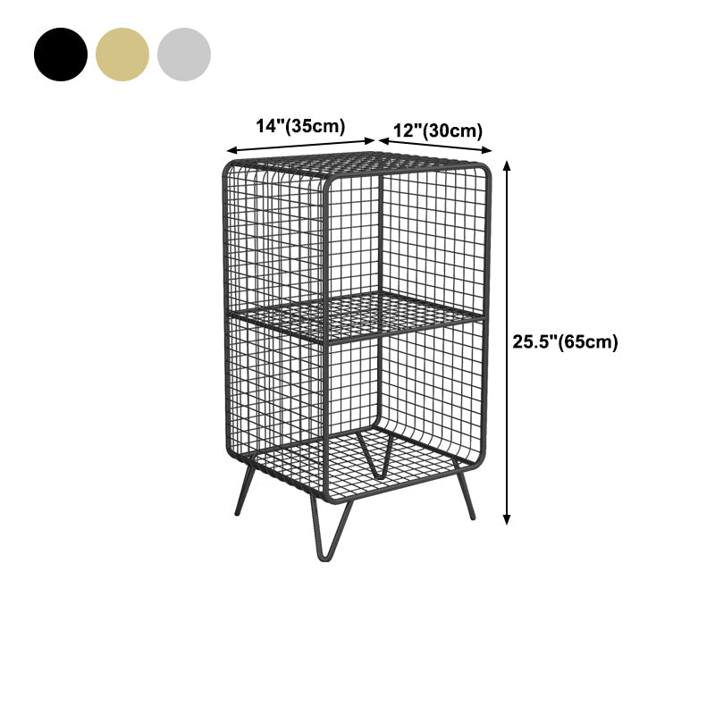Glam Metal Iron Standard Bookshelf Vertical Closed Back Bookshelf Clearhalo 'Bookcases' 'furn' 'furn_bookcases' 'Furniture' 'furniture_bookcases' 'kitchen' 'kitchen_bookcases' 'Living Room Furniture' 'Office Furniture' 4718958